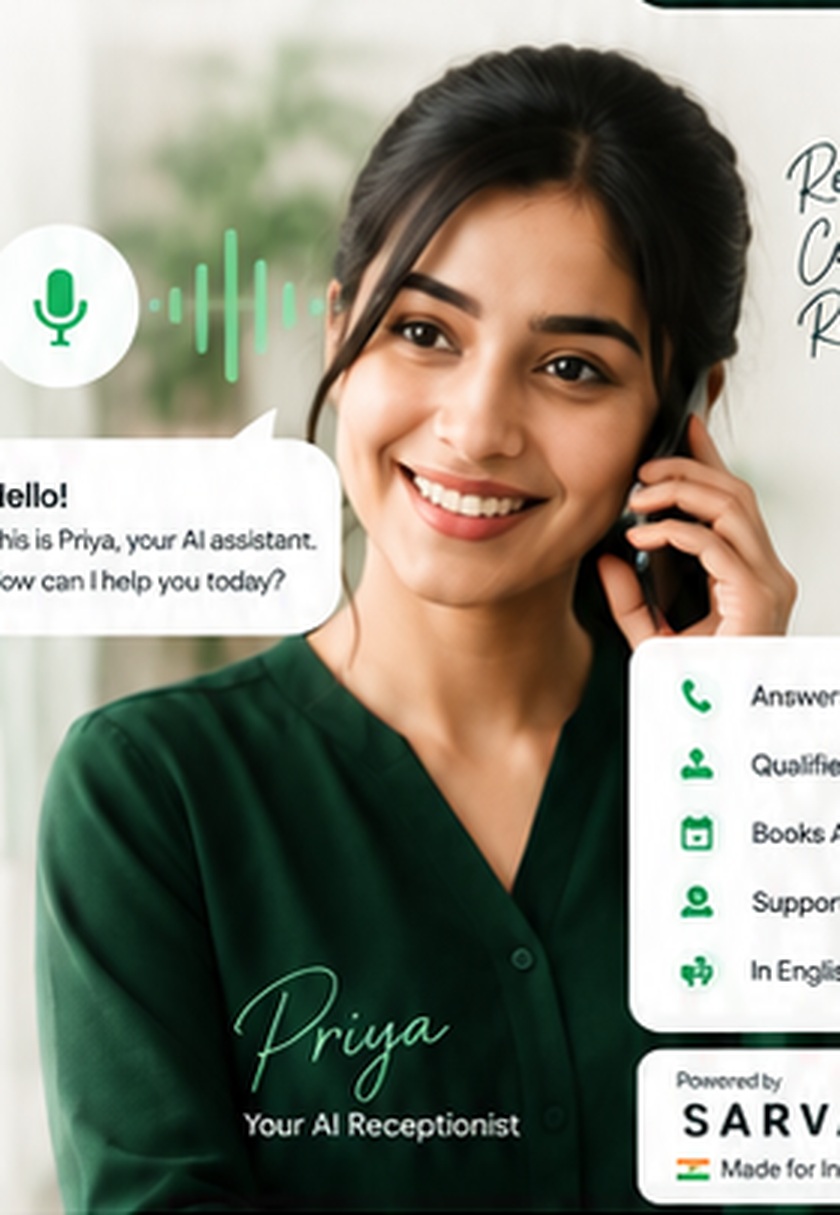 Professional Zawaago AI receptionist